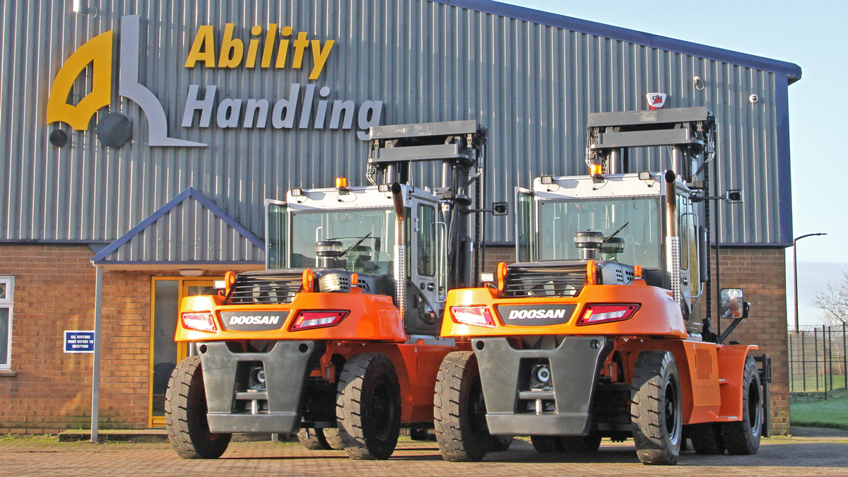 Two Doosan D140S-7 basking in the early morning sunshine