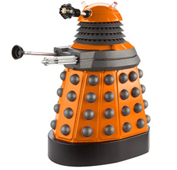 Chesterfield firms new JLG 20MVL high level stock picker has been christened the Dalek for its ability to exterminate its workload and turn on the spot (and no, it does not really look like this!).