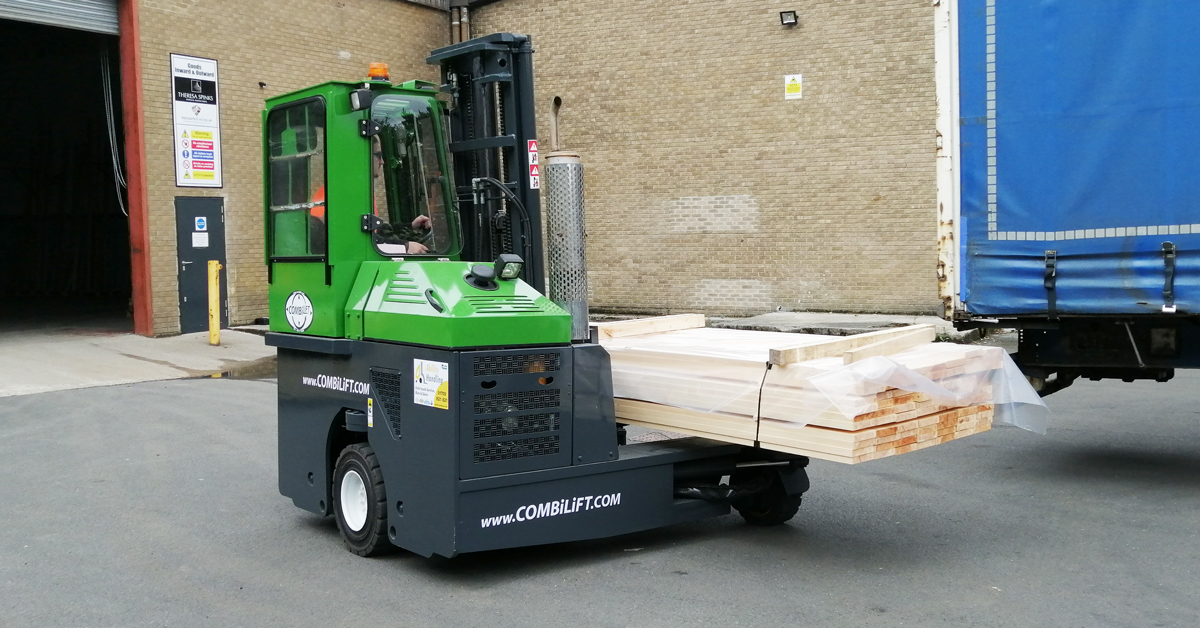 Combilift C3000 in action at Theresa Spinks